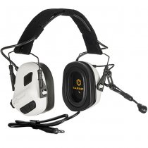 Earmor M32 PLUS Tactical Hearing Protection Ear-Muff - White