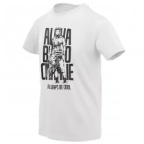 Helikon-Tex T-Shirt ABC Alfa Bravo Charlie - White - S