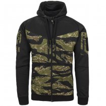 Helikon-Tex Rogue Tactical Hoodie FullZip - Black / ERDL - XS