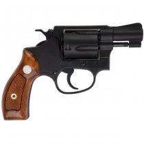 Tanaka S&W M36 .38 Spl Chiefs Special 2 Inch Ver. 2 Heavyweight Model Gun - Black