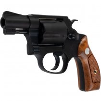 Tanaka S&W M36 .38 Spl Chiefs Special 2 Inch Ver. 2 Heavyweight Model Gun - Black
