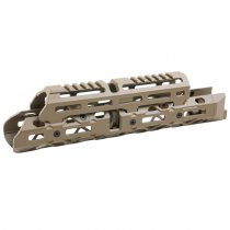 5KU Cyma AKM / AK74S / AK105 AEG 1U020B Medium Handguard - Tan