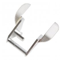 5KU Marui Hi-Capa GBB Ambi Thumb Safety Stainless Steel - Silver