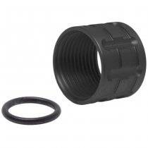 5KU TP-Pro Knurled Thread Protector 14mm CCW - Black