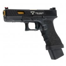 Army Armament G17 TTI Combat Master Gas Blow Back Pistol R34-2 - Black