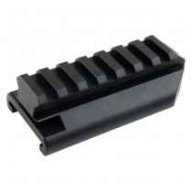 C&C Tac Cybergun GM SCAR-L MK2 MWS GBBR M1913 20mm Stock Adapter - Black