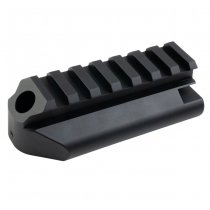 C&C Tac Cybergun GM SCAR-L MK2 MWS GBBR M1913 20mm Stock Adapter - Black