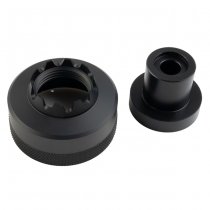 PTS Dead Air Wolverine 24mm Thread Adaptor - Black