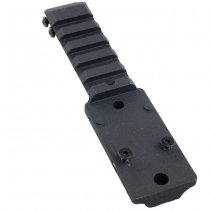 Revanchist Ares S&W 686 2 Inch Revolver 3D Print RMR Optic Mount & Compensator Set - Black