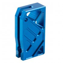 Revanchist Marui Hi-Capa GBB Flat Trigger Type H Aluminum - Blue