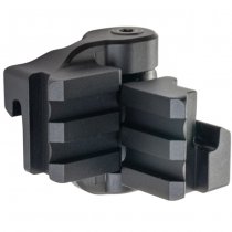 Silverback Reversible Dual Picatinny Hinge - Black