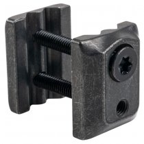 Silverback Reversible Dual Picatinny Hinge - Black