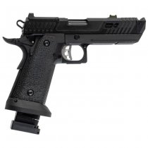 SRC Dark Viper Dual Power System Gas Blow Back Pistol - Black
