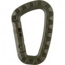 Pitchfork Plastic Carabiner - Olive