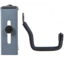 Specna Arms Wall Panel System Adjustable Hook - Grey