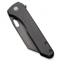 CIVIVI Nugz Flipper & Thumb Hole Knife - Black