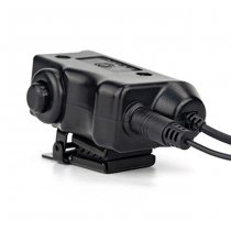 Earmor M52 Tactical PTT & Finger Switch - Motorola Double Pin