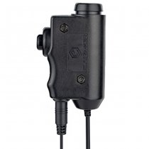 Earmor M52 Tactical PTT & Finger Switch - Motorola Double Pin