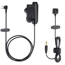 Earmor M52 Tactical PTT & Finger Switch - Motorola Double Pin