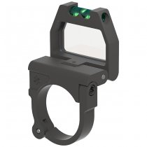 Vector Optics X-ACCU 30mm Quick-Flip Turret Mark Magnifier Mount Ring & Bubble Level