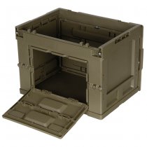 MFH Plastic Folding Storage Case 20 l - Olive