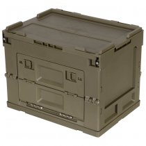 MFH Plastic Folding Storage Case 20 l - Olive