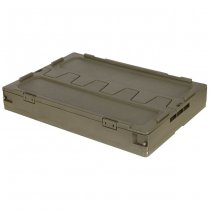 MFH Plastic Folding Storage Case 60 l - Olive