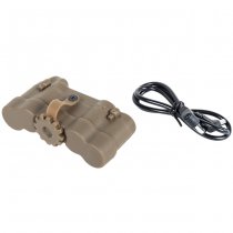 Wosport HL-ACC-75 GPNVG18 Binocular Night Vision Model Thermal Fusion Version - Tan