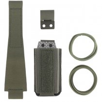 Wosport MG-127 WG Multifunction 9mm Single Mag Pouch - Ranger Green