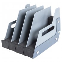 Wosport TG-32 Pistol Storage Rack 4 Slot - Grey