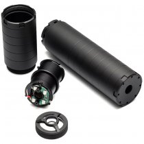 PTS Dead Air Wolfman Mock Suppressor Tracer - Black