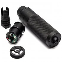 PTS Dead Air Sierra 5 Mock Suppressor Tracer - Black