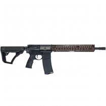 Double Eagle EMG Daniel Defense M4A1 RIS II Gas Blow Back Rifle - Dark Earth