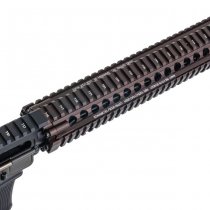 Double Eagle EMG Daniel Defense M4A1 RIS II Gas Blow Back Rifle - Dark Earth