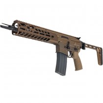 Salvo Precision MWS MCX Virtus 5.56 11.5 Inch Gas Blow Back Rifle - Dark Earth