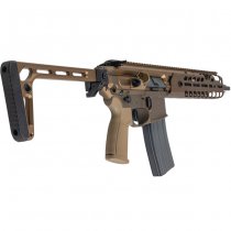 Salvo Precision MWS MCX Virtus 5.56 11.5 Inch Gas Blow Back Rifle - Dark Earth