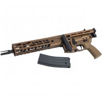 Salvo Precision MWS MCX Virtus 5.56 11.5 Inch Gas Blow Back Rifle - Dark Earth