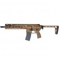 Salvo Precision MWS MCX Virtus 5.56 11.5 Inch Gas Blow Back Rifle - Dark Earth
