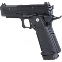 Arcturus Vanguard 4.3 Inch Hi-Capa OR Gas Blow Back Pistol - Black