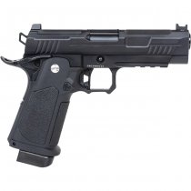 Arcturus Vanguard 4.3 Inch Hi-Capa OR Gas Blow Back Pistol - Black