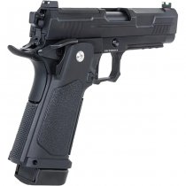 Arcturus Vanguard 4.3 Inch Hi-Capa OR Gas Blow Back Pistol - Black