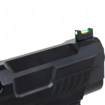 Arcturus Vanguard 4.3 Inch Hi-Capa OR Gas Blow Back Pistol - Black