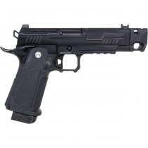 Arcturus Vanguard 4.3 Inch Hi-Capa Compensator OR Gas Blow Back Pistol - Black