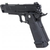 Arcturus Vanguard 4.3 Inch Hi-Capa Compensator OR Gas Blow Back Pistol - Black