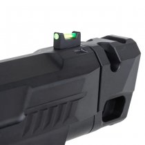 Arcturus Vanguard 4.3 Inch Hi-Capa Compensator OR Gas Blow Back Pistol - Black