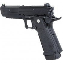 Arcturus Vanguard 5.0 Inch Hi-Capa OR Gas Blow Back Pistol - Black