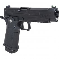 Arcturus Vanguard 5.0 Inch Hi-Capa OR Gas Blow Back Pistol - Black