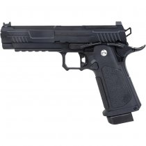 Arcturus Vanguard 5.0 Inch Hi-Capa OR Gas Blow Back Pistol - Black