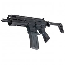 Salvo Precision MWS MCX Rattler .300BLK 5.5 Inch Gas Blow Back Rifle - Black