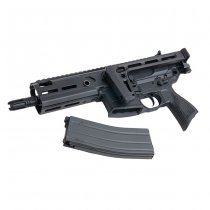 Salvo Precision MWS MCX Rattler .300BLK 5.5 Inch Gas Blow Back Rifle - Black